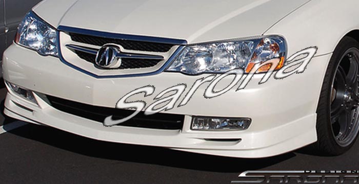 Custom Acura TL  Sedan Front Add-on Lip (2002 - 2003) - $390.00 (Part #AC-008-FA)